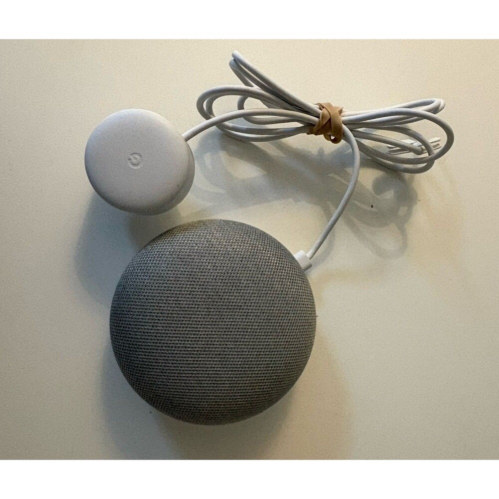 Google Home Mini Smart Speaker Gray 1st Generation Wi-Fi Voice Control Tested!